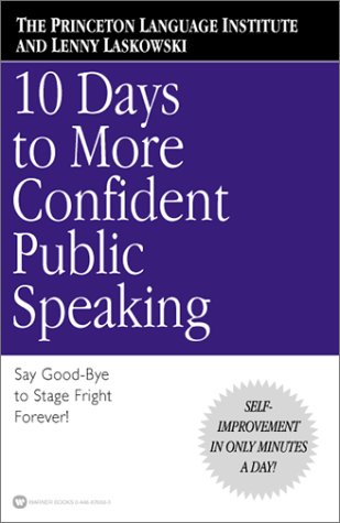 10 Days to More Confident Public Speaking